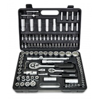 Набір головок та насадок, 1/2&quot;, 1/4&quot; (4-32 мм), Cr-V