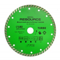 Алмазный диск &quot;TURBO&quot;, Resource